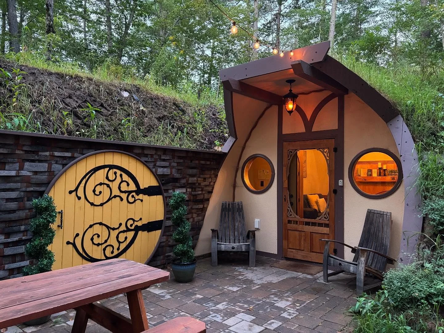 Hobbit House Air BnB to wrap up summer vacation 🧙🏼&zwj;♂️