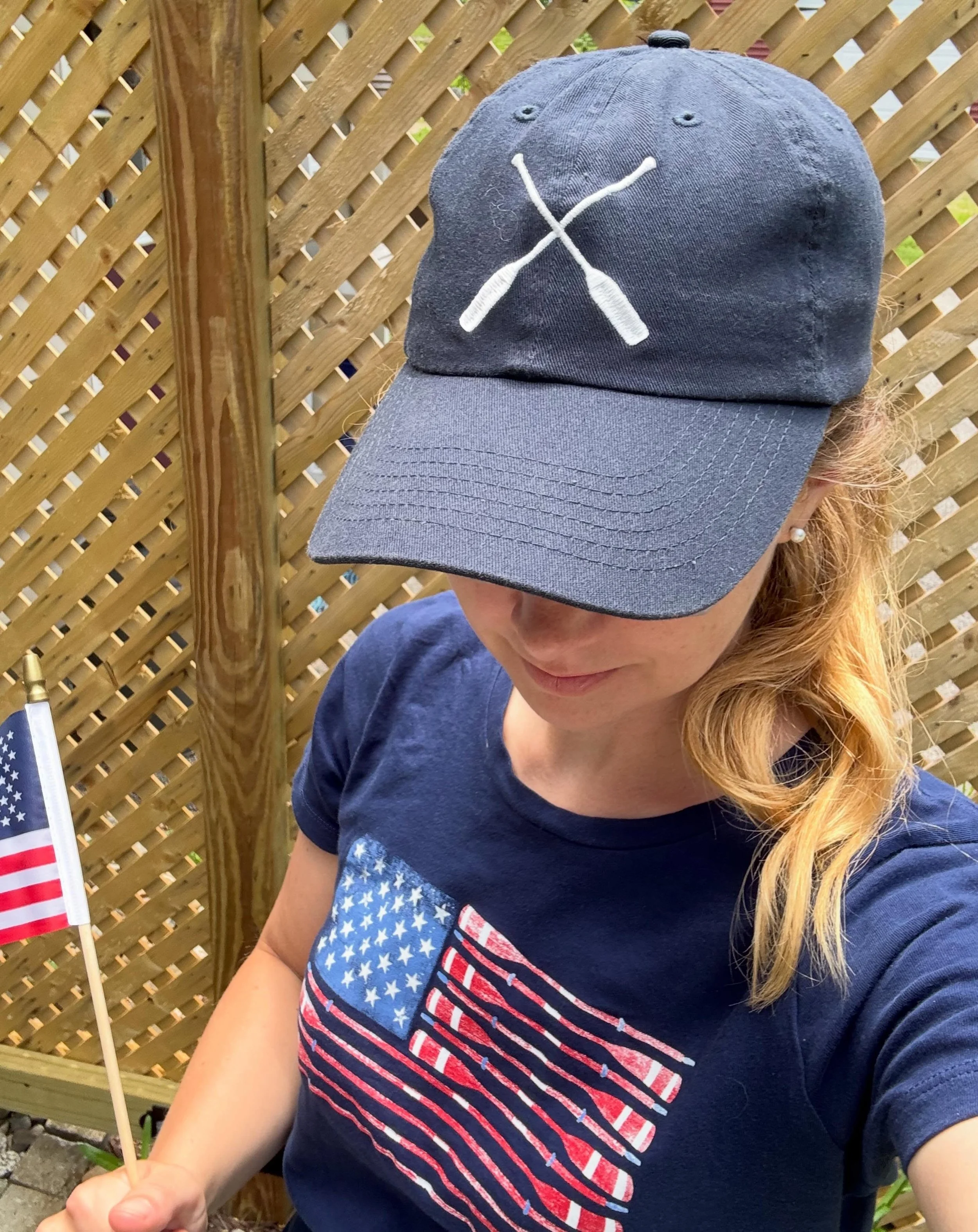Rocking all the oars and flag combinations. Happy 4th of July! Here&rsquo;s to 250 more 🇺🇸