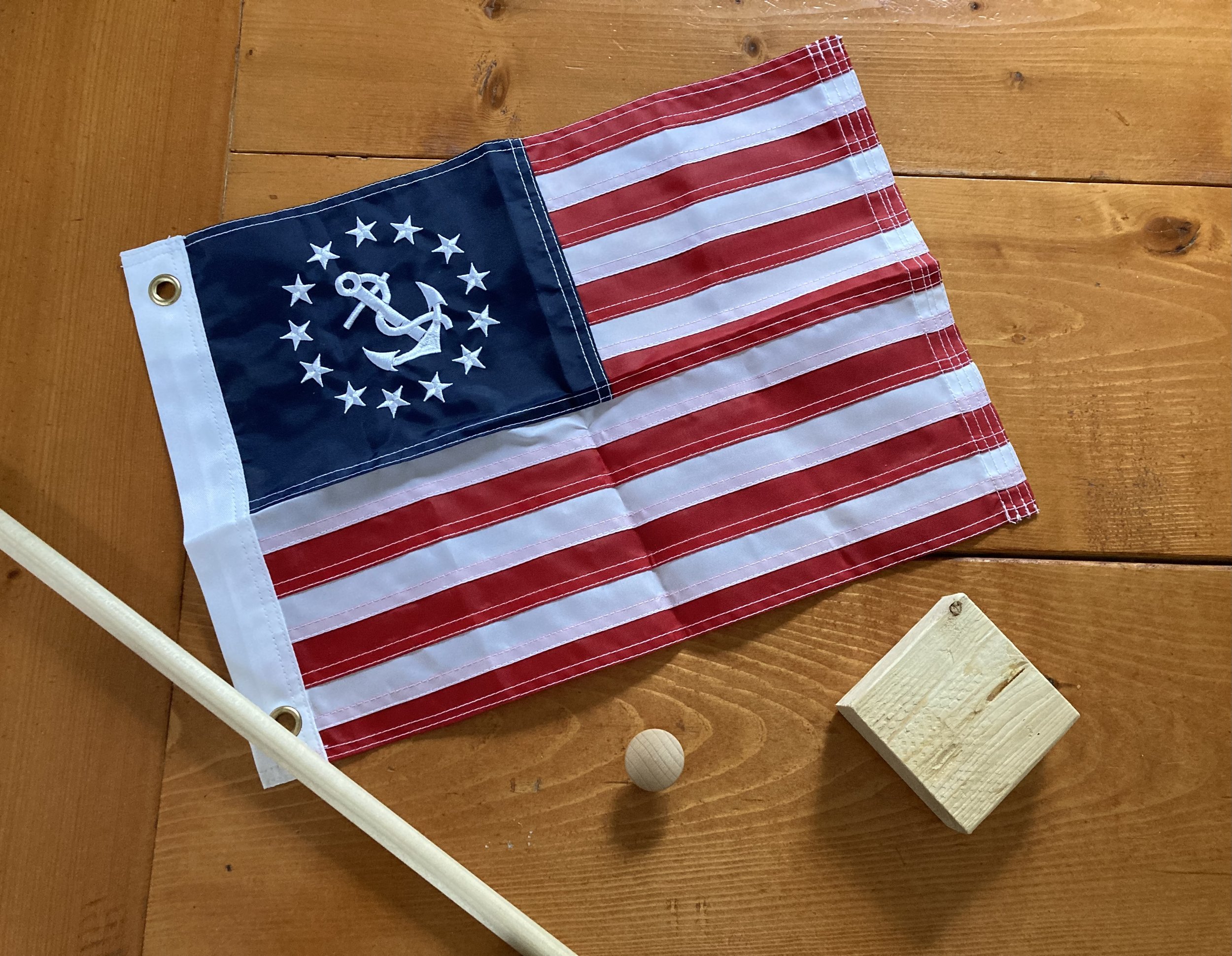 DIY Playhouse Flagpole —New England Lifestyle, Motherhood, + DIY - Birch  Landing Home