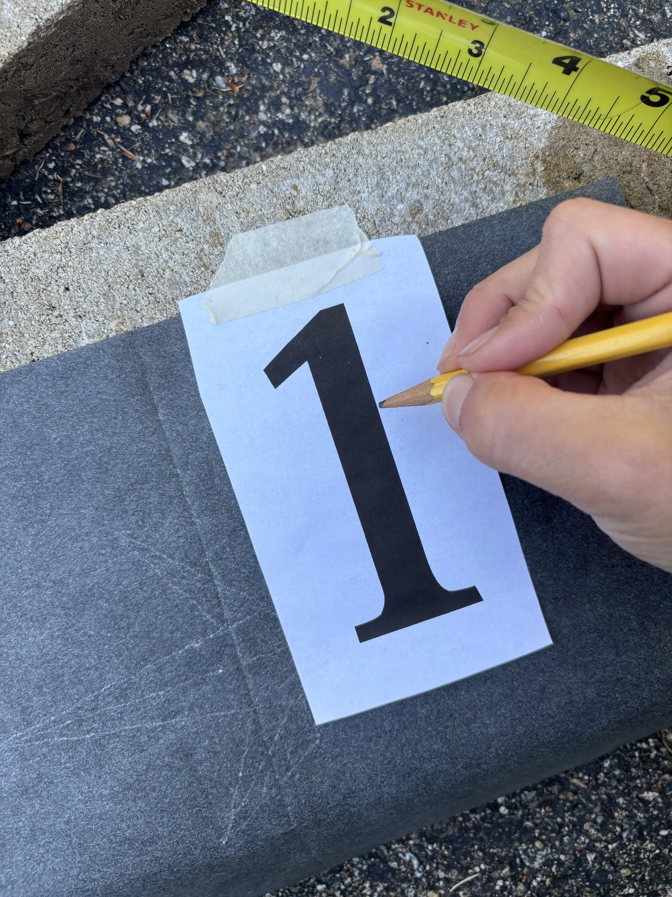 DIY Hopscotch Court with Pavers + How to Play Hopscotch