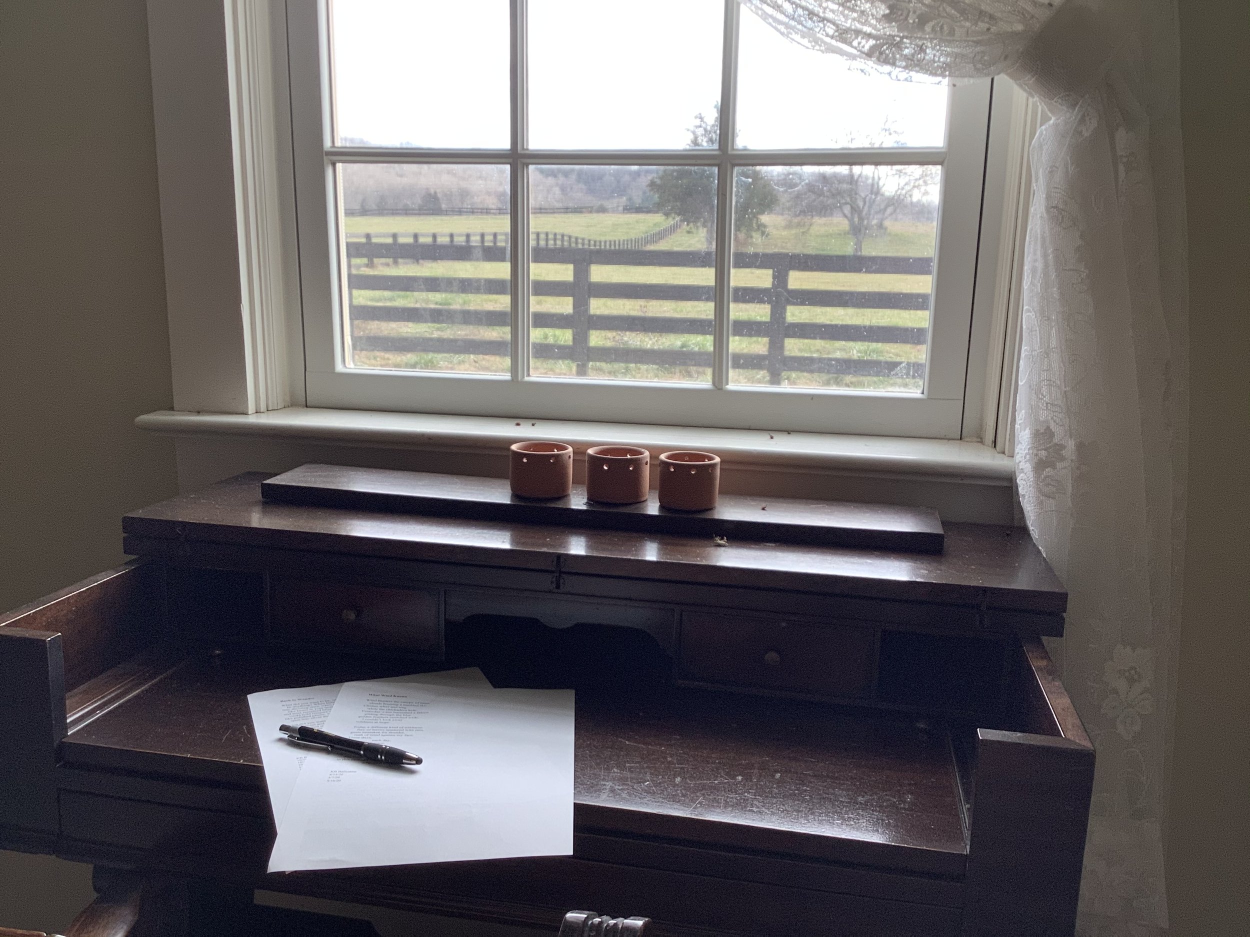  Writing at Rockvale Writers Colony 