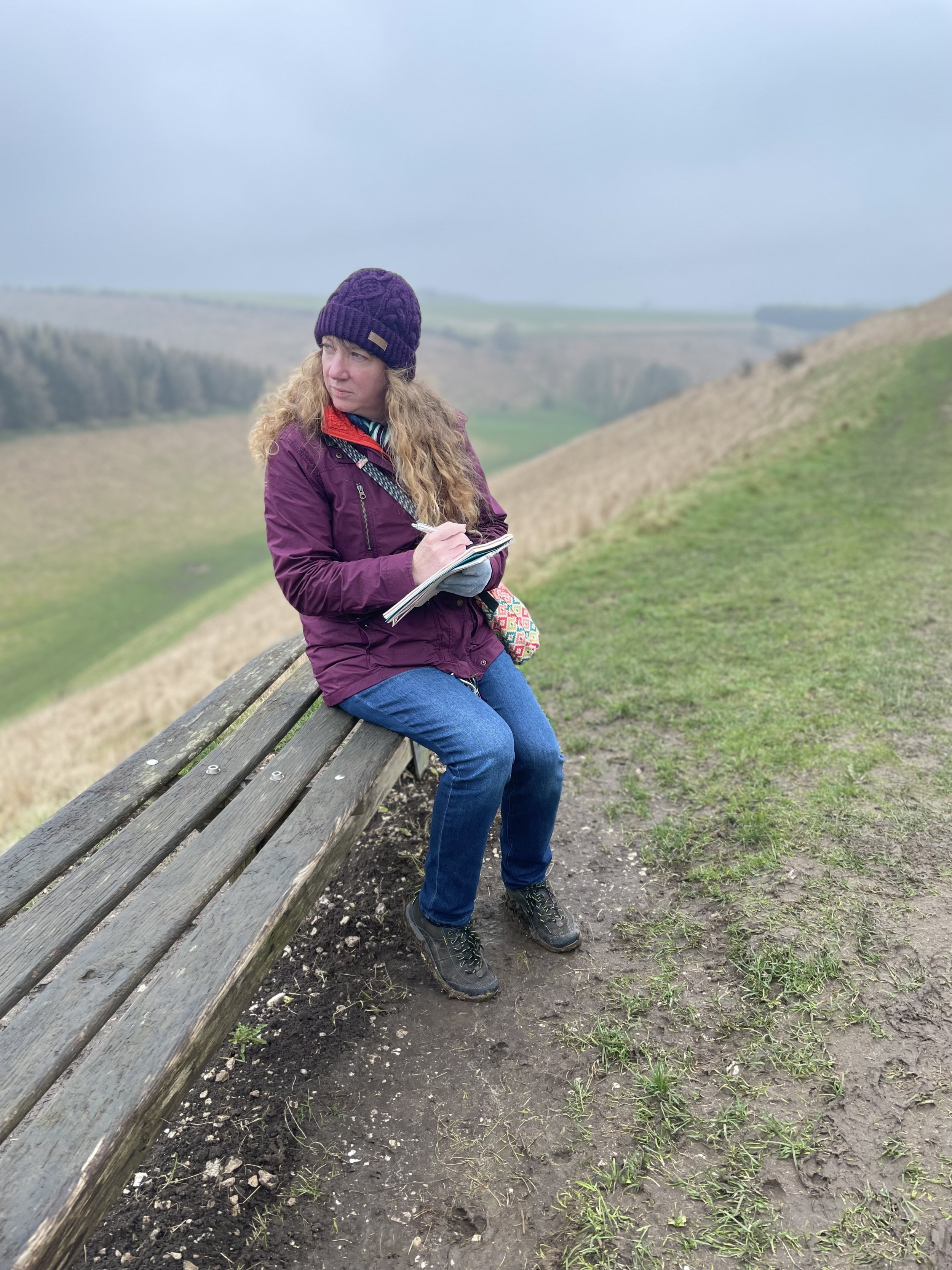 On the Poetry Trail in Huggate, Yorkshire