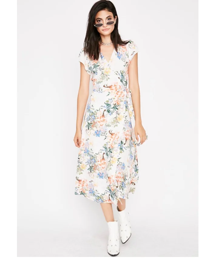 Botanic Babe Wrap Dress
