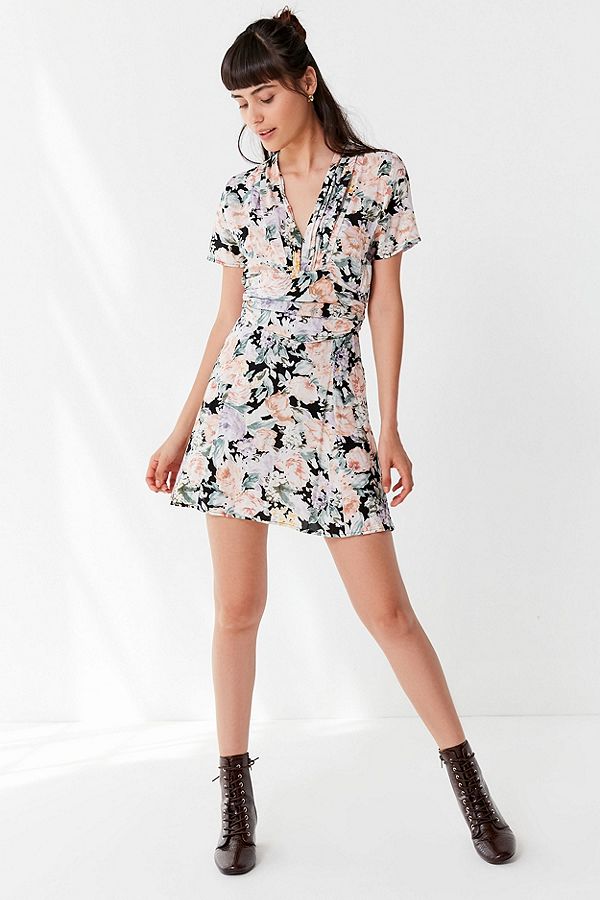 Auguste The Label Gardenia Ruched Dress