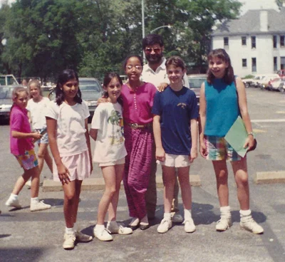 Yep….that’s me. I don’t know what I was thinking…and yes, I’m also wearing tiger print shoes and a western belt….