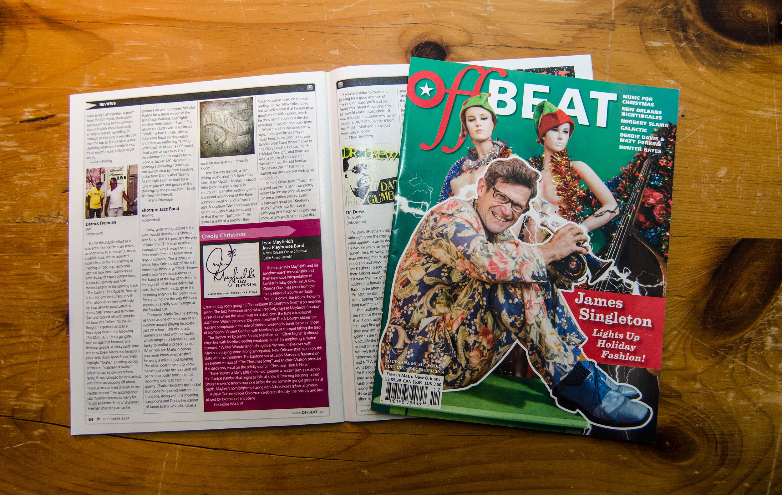 Offbeat Magazine, March 2014