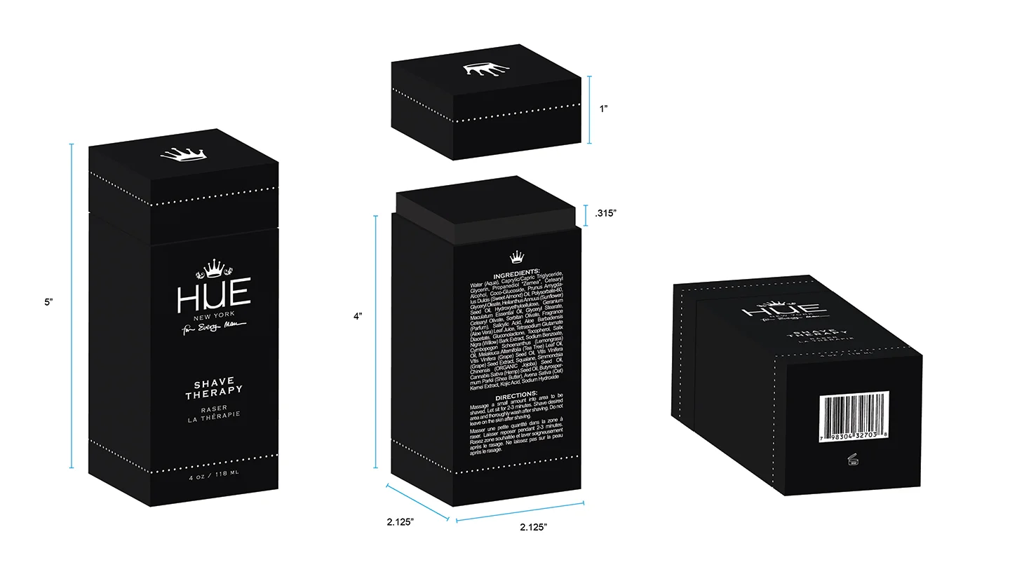 HUE for Every Man 3D drawing