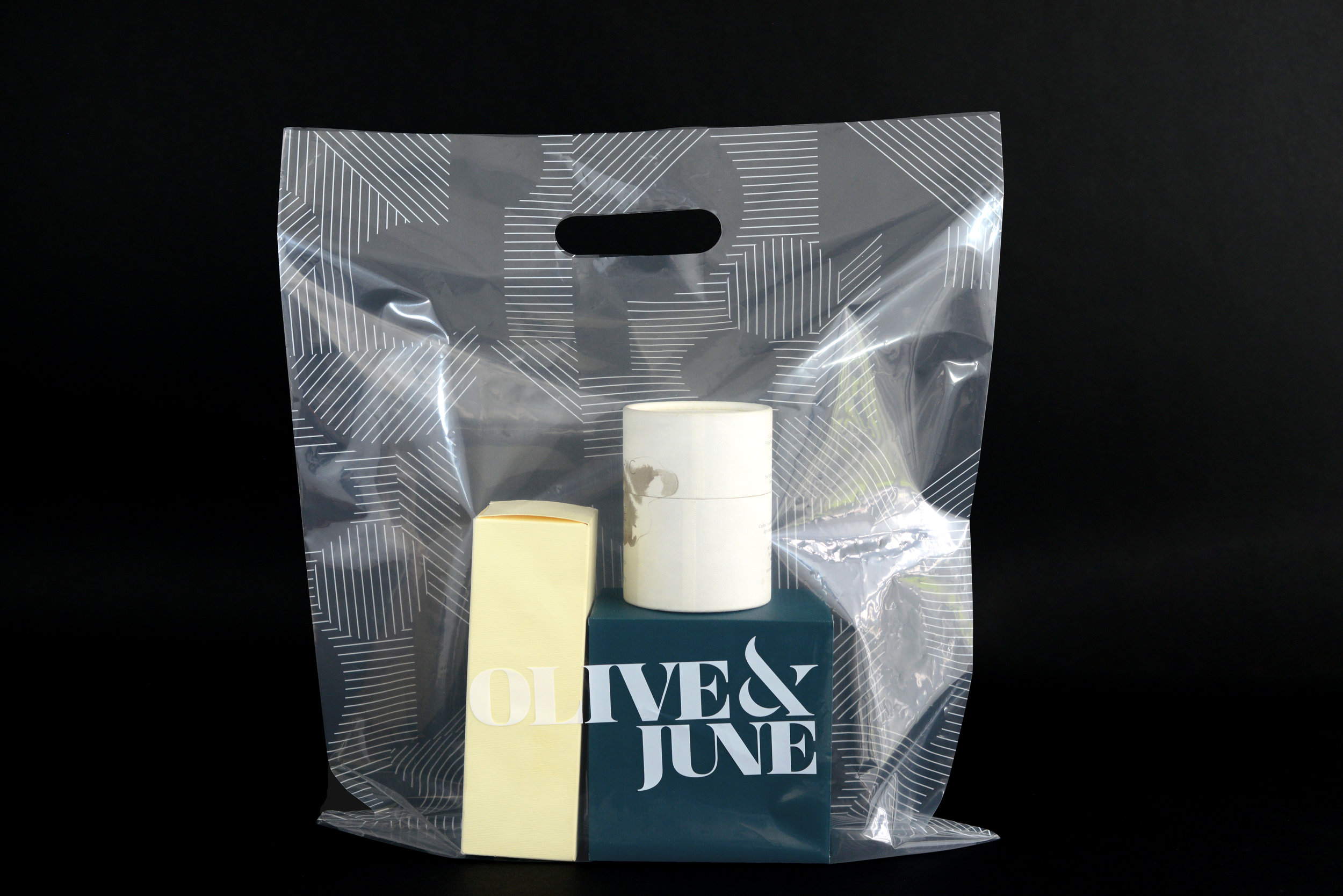 Olive & June LDPE clear plastic bags