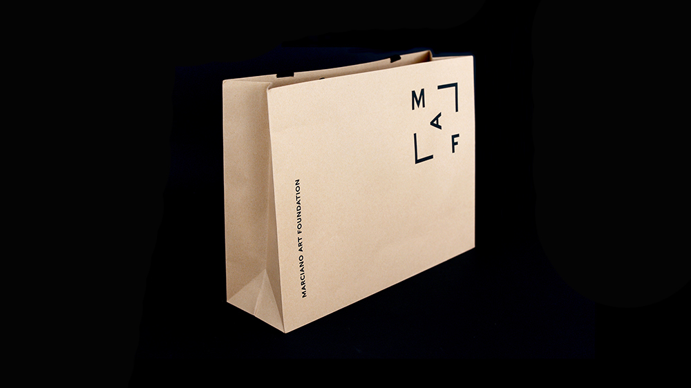 Marciano Art Foundation Museum paper bag