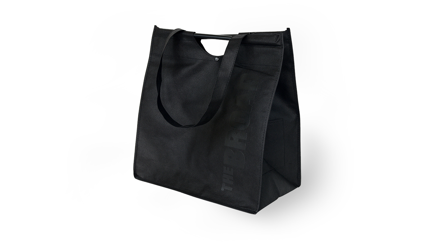 Non woven Broad bag with Broad logo