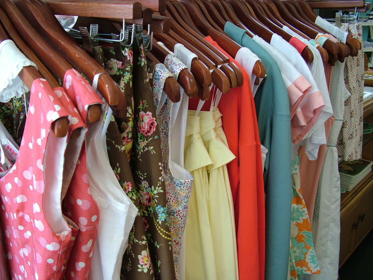 Beautiful dresses for a bargain.