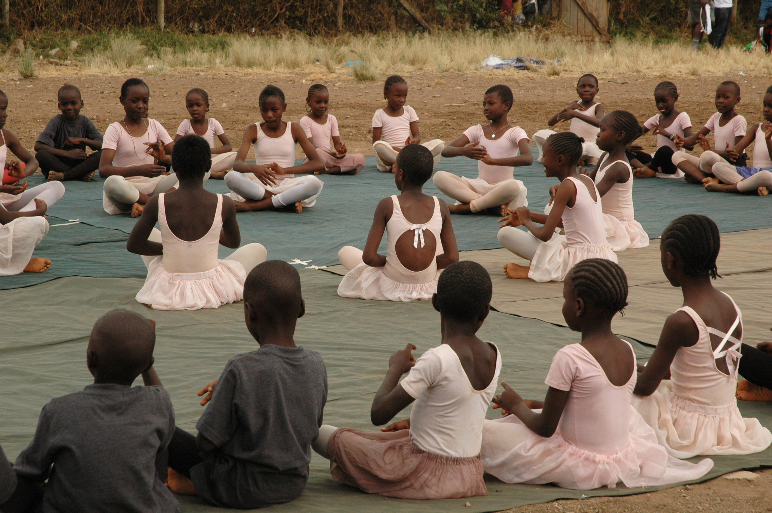 BALLET IS TAUGHT ALONGSIDE TRADITIONAL AFRICAN DANCE