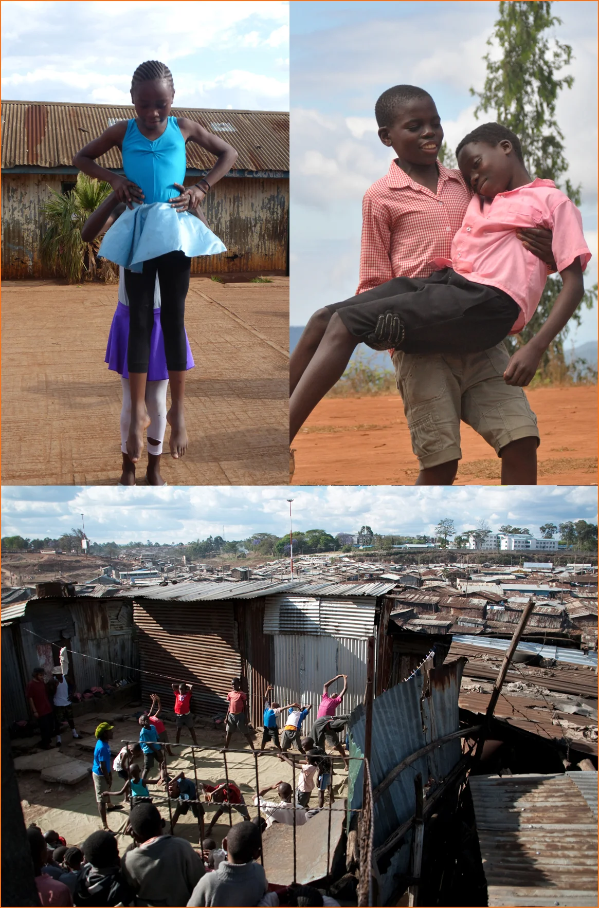 anno's africa ballet, drama and a warm-up in action