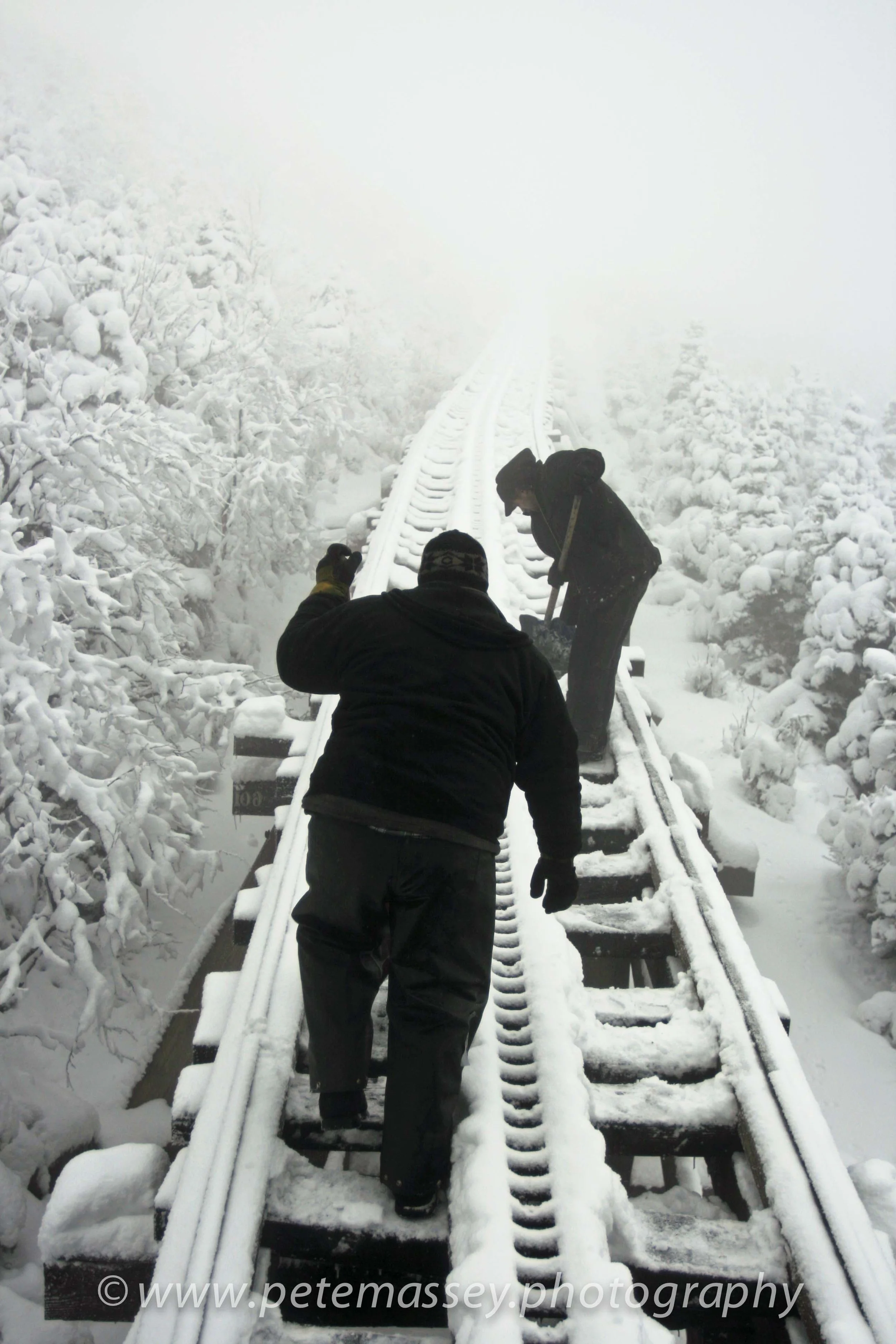 Cog Railway, Mount Washington, NH, USA