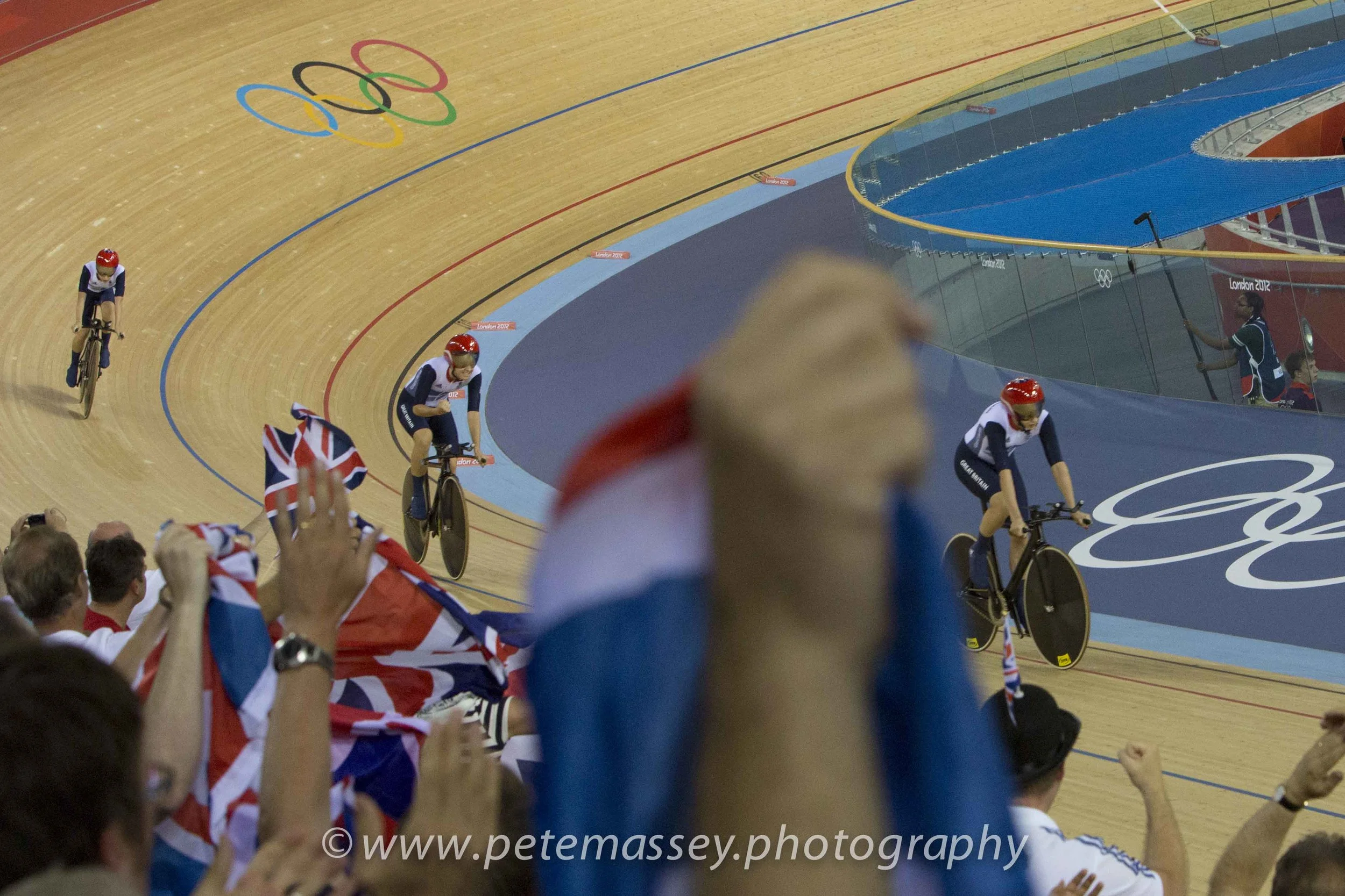 Team GB Women Cycling Gold, London Olympics 2012, UK