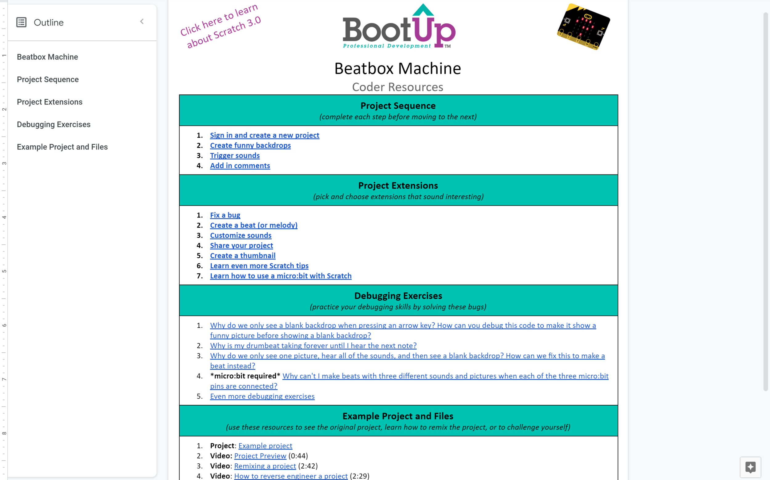 Beatbox Machine with Scratch — Jared O'Leary //Multiplicity