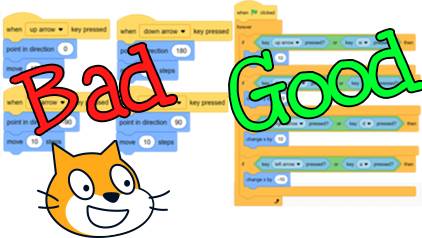 How to create player controls in Scratch (four options)