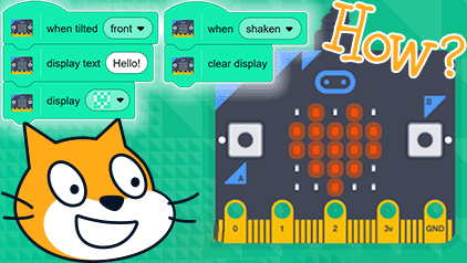 How to get (and use) micro:bit blocks in Scratch