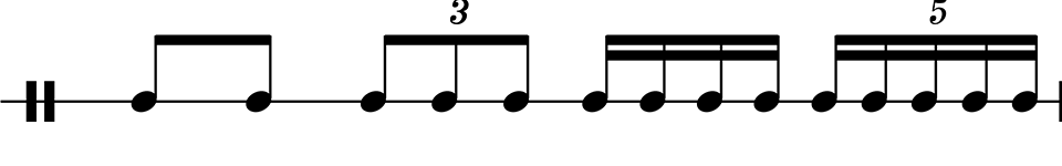 Timing transitions