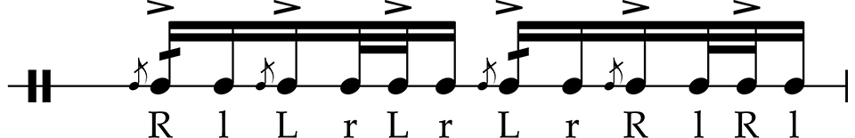 Hybrid rudiments