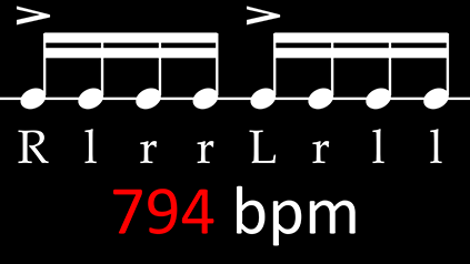 How to speed up ANY rudiment