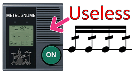 Metronomes won't clean your drum rolls