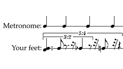 How to mark time on drumline and keep your feet in time