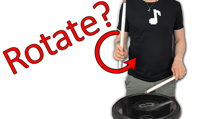 Rotary matched grip sped up my drumming