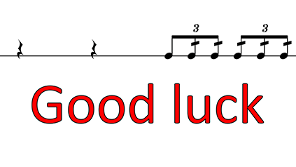 The hardest measure in your drumline show music