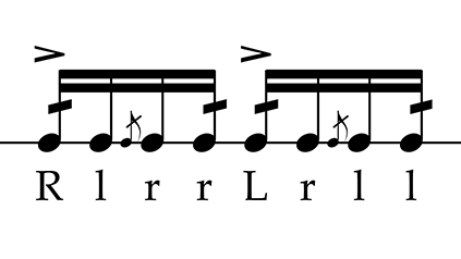 How to play the Book Report hybrid rudiment (step-by-step)
