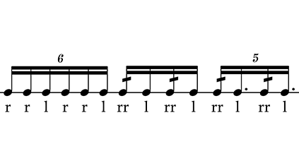 Perfect drum rolls in 1 hour (weird diddle hack)
