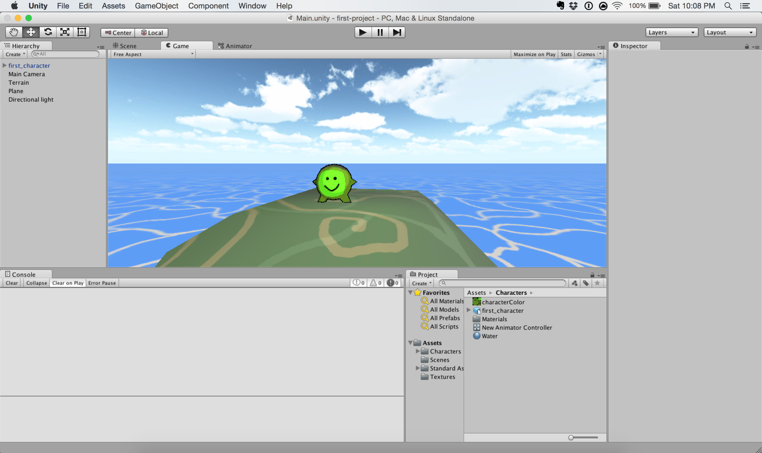 A little bit of Unity