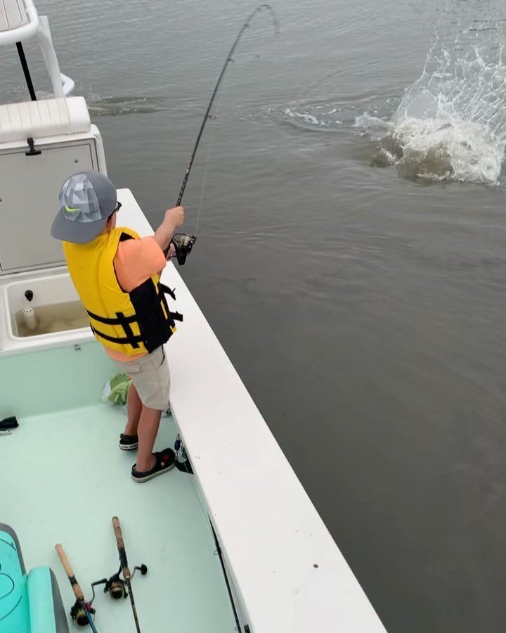 Fun evening with Sam and James. Unfortunately we lost our big fish but ended the night with nice fish for Sam. #gofisholdcity #staugustine