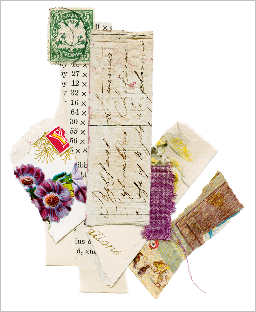 Spine with Handwriting