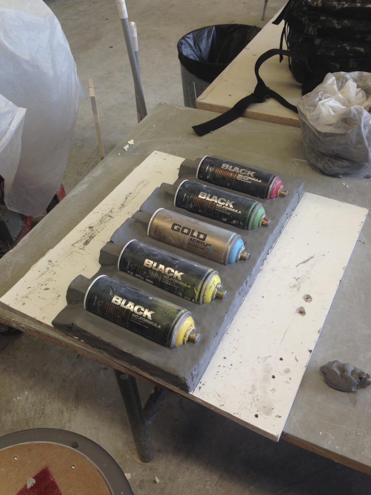 This project was for an upper division class, advanced ceramic sculpture through casts and molds.