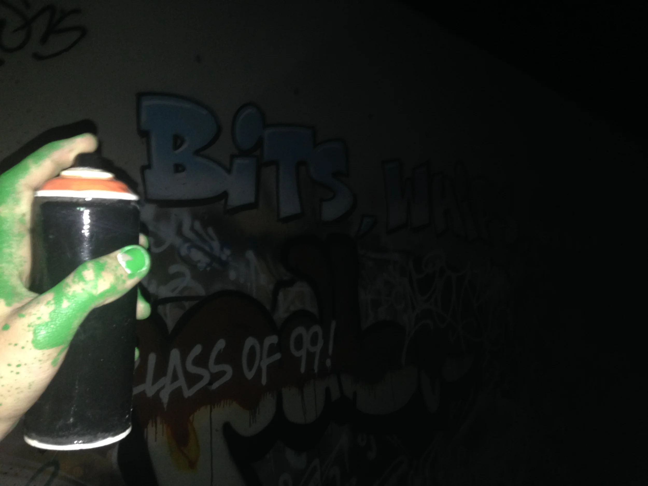  Sinograffiti , 2014, ceramics, colored powder, and photographic documentary 