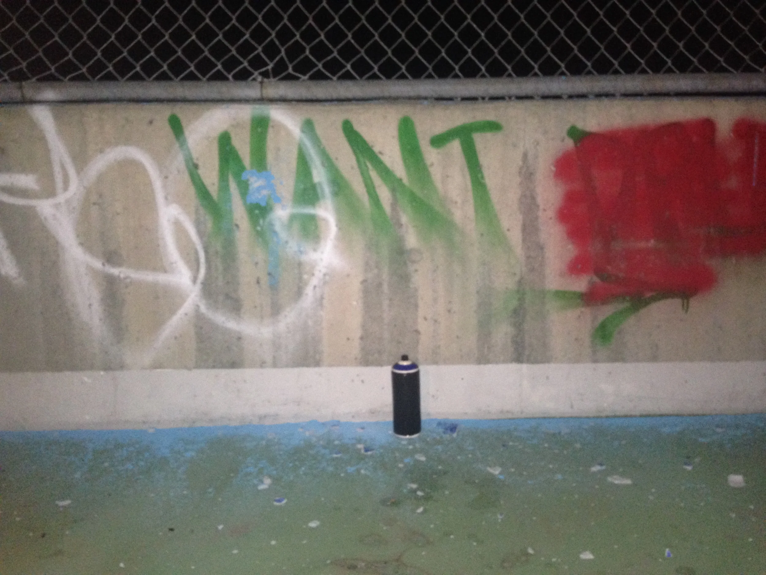   Sinograffiti , 2014, ceramics, colored powder, and photographic documentary 