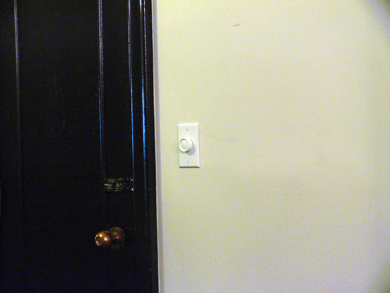 light plate, switch, rare earth magnets Over the course of the exhibition at the Walper Hotel, the maintenance staff were instructed to discreetly relocate a variety of temporary fixtures. 