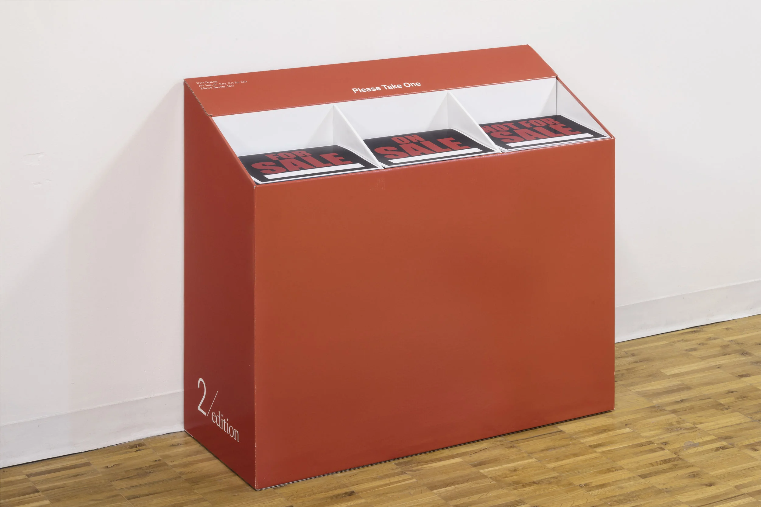 For Sale, On Sale, Not For Sale, 2017