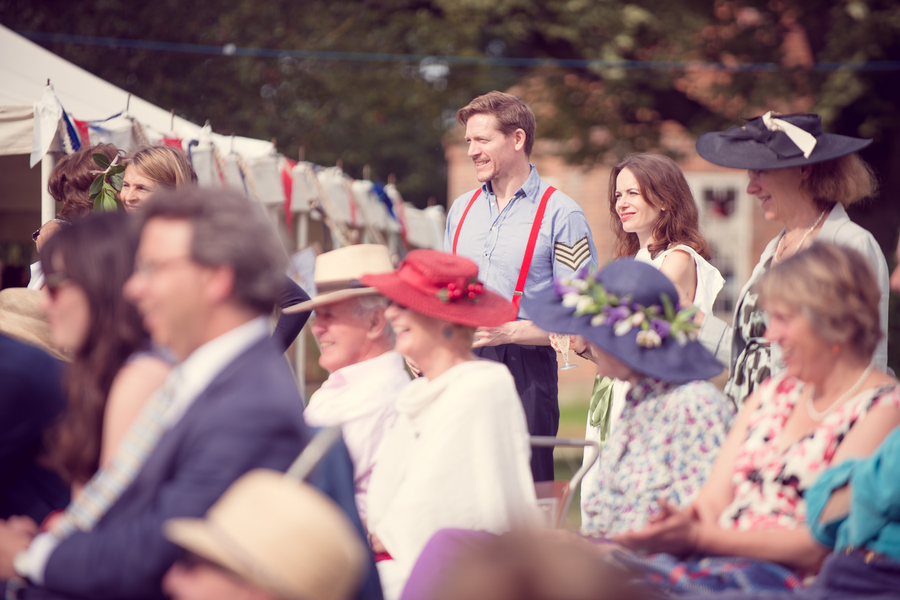 Enjoyment, with hats
