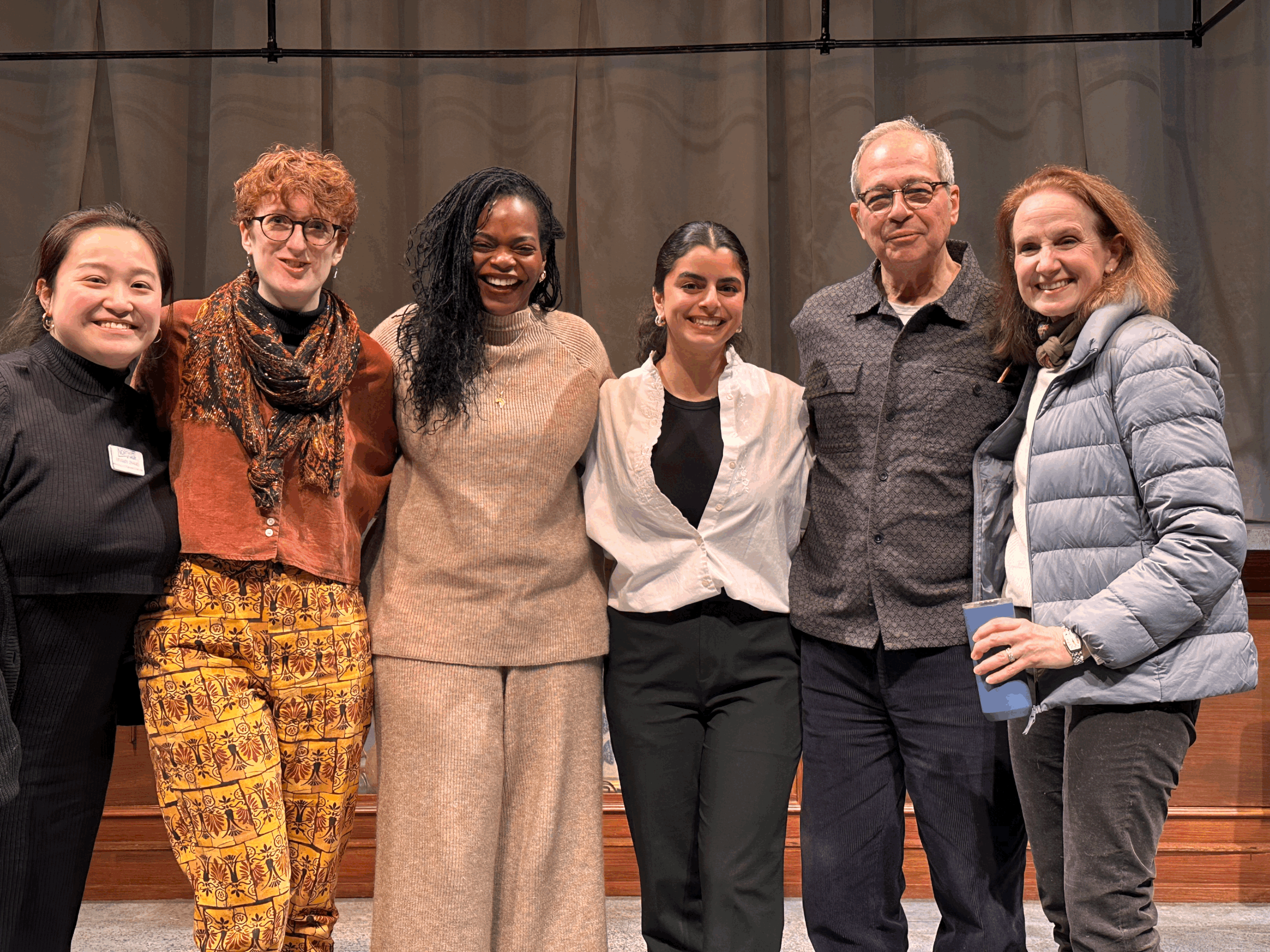 Creative Team and Actors for Northern Stage's Workshop of "Intimate Surveillance"