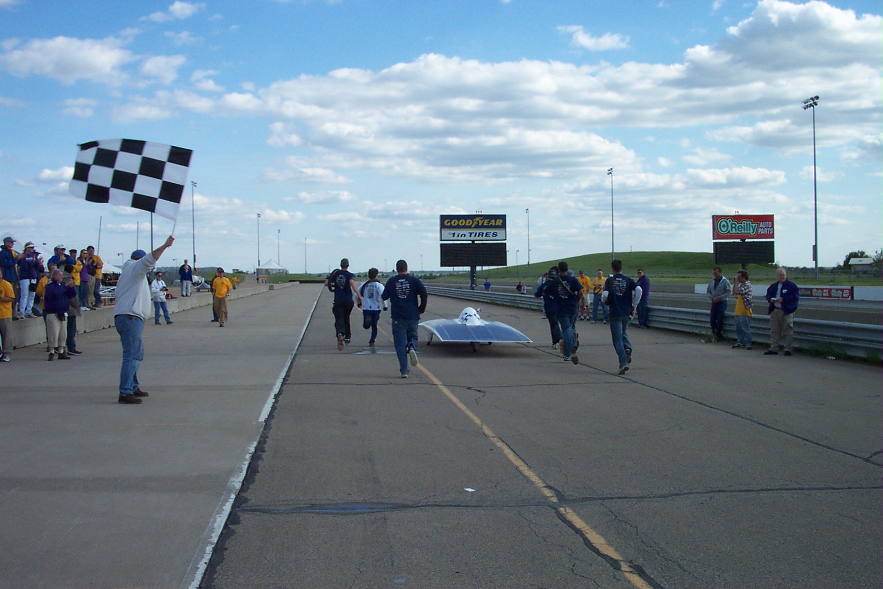 chekered flag after FSGP 2002.jpg.JPG