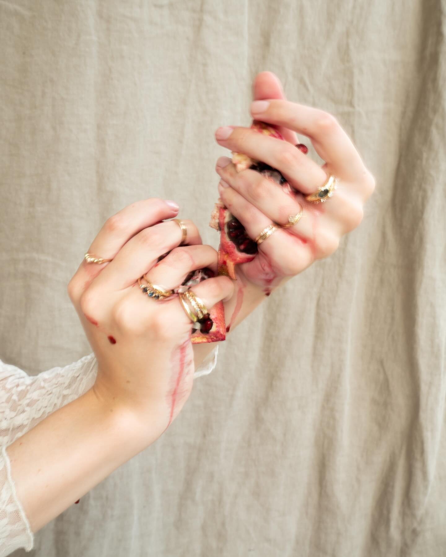 Ode to the pomegranate with @brucenyc