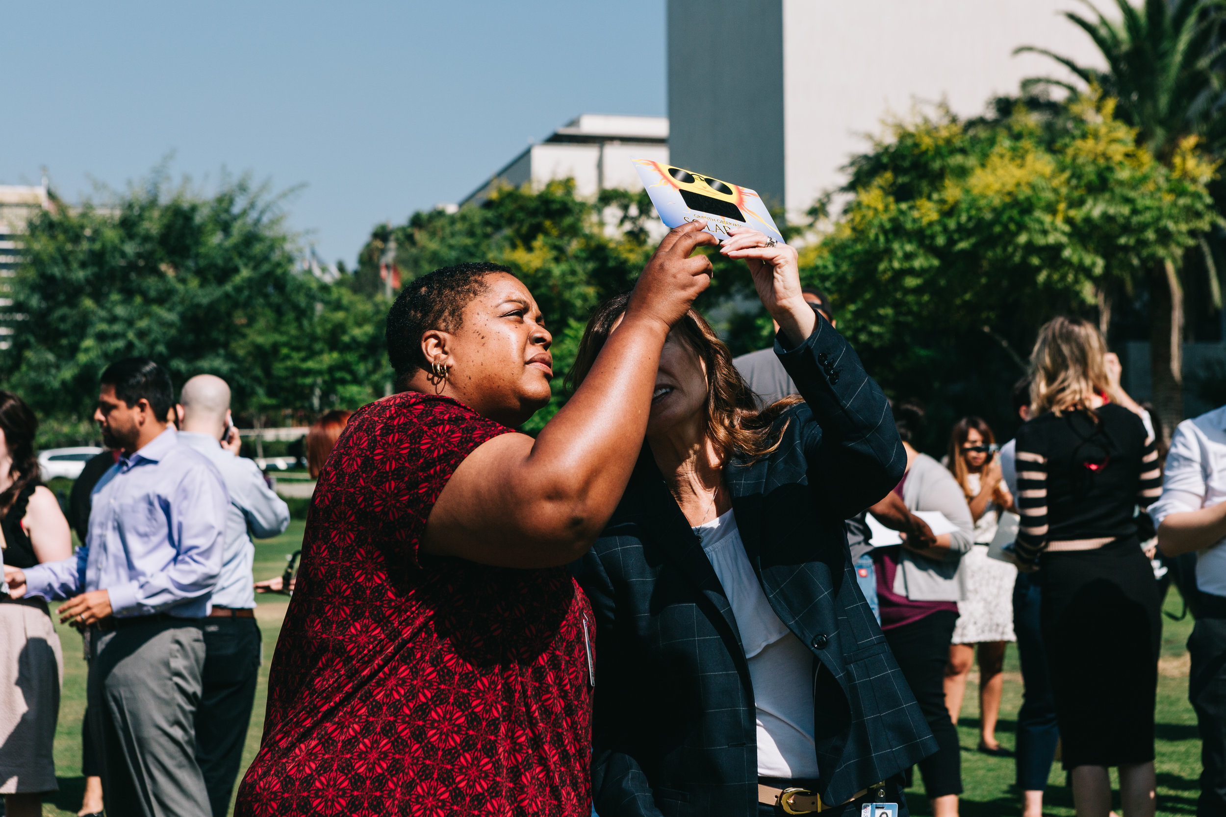 Los Angeles Photojournalism Solar Eclipse