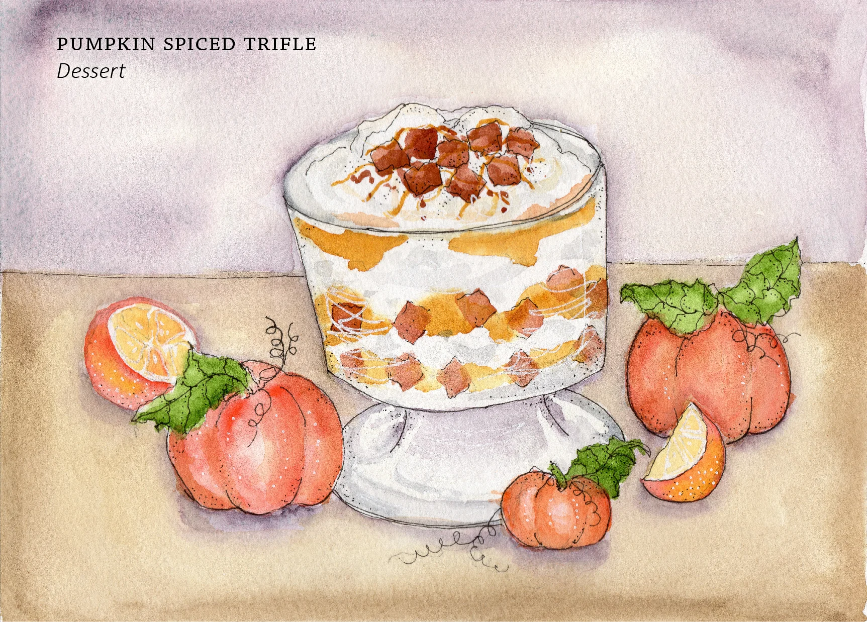 Watercolor by Linda Marie Clark