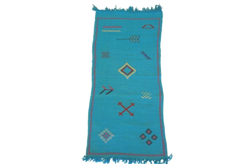 Turquoise Sabra Rug