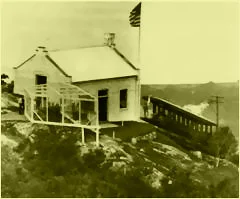 Had the 1927 fire destroyed the powerhouse, the railway might have died that year. Luckily, it survived. Courtesy Beacon Historic Society