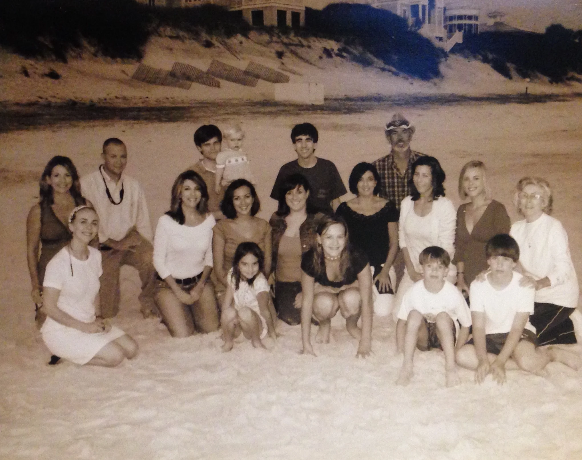 10 years ago this month- Mom's 50th in Seaside. Grandmother with her 4 daughters, most of her grandchildren, missing Jim, her son, and a couple grandkids and dads. October 2006