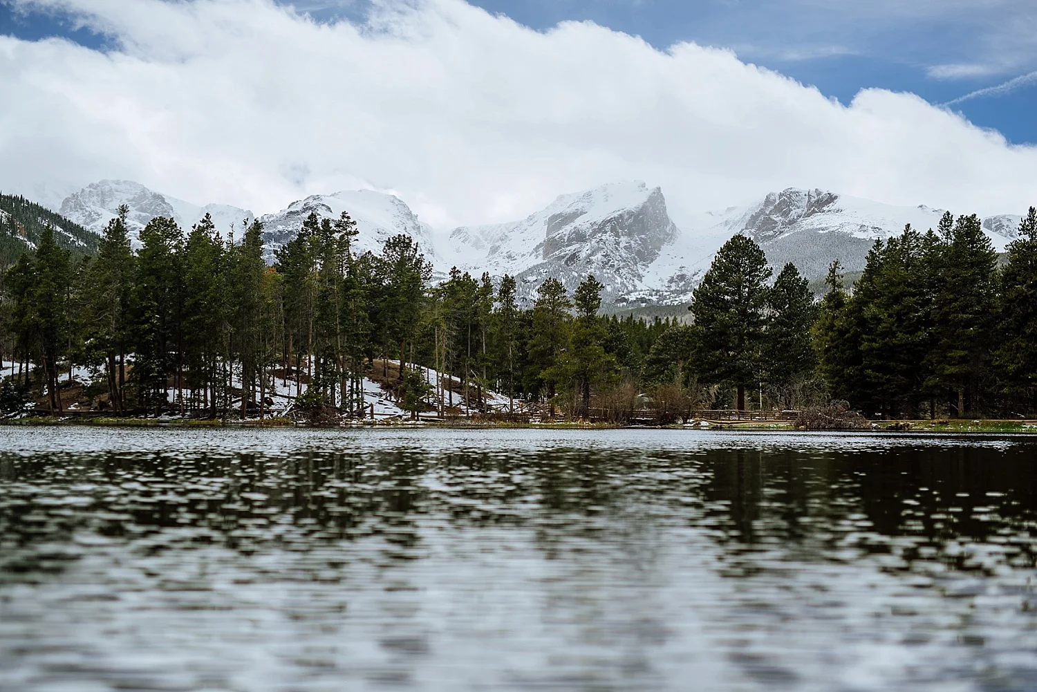 Savannah & Zach • Sprague Lake Elopement • Rocky Mountain National Park