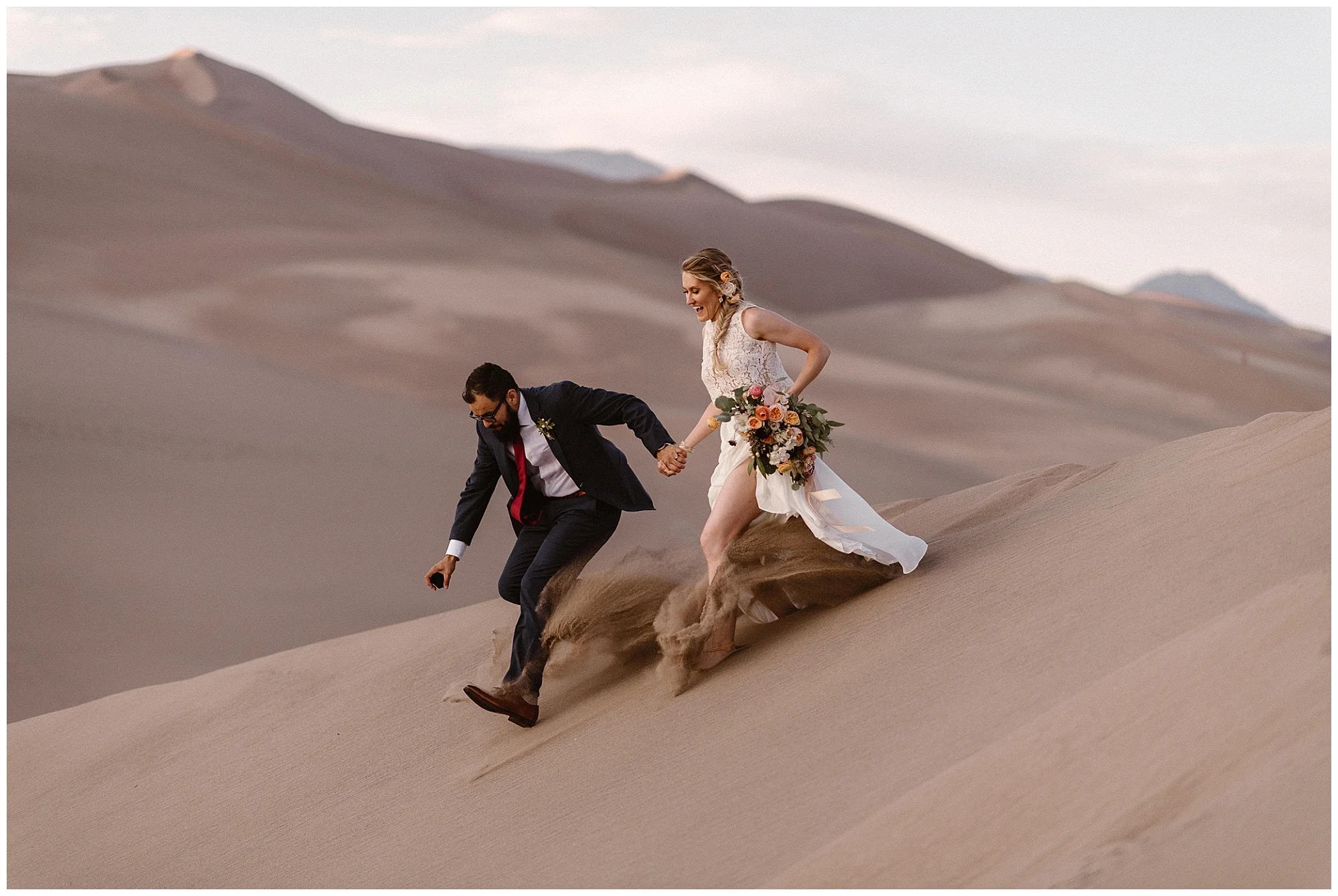 Where you elope and how you say your vows matters! Photo by Maddie Mae, Adventure Instead Elopement Photographers.